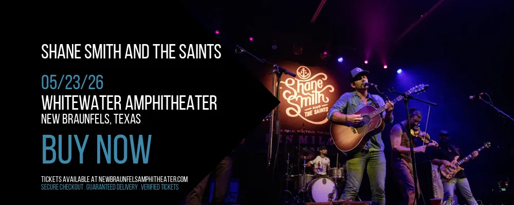 Shane Smith and The Saints at WhiteWater Amphitheater