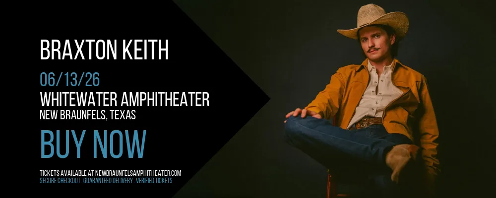 Braxton Keith at WhiteWater Amphitheater