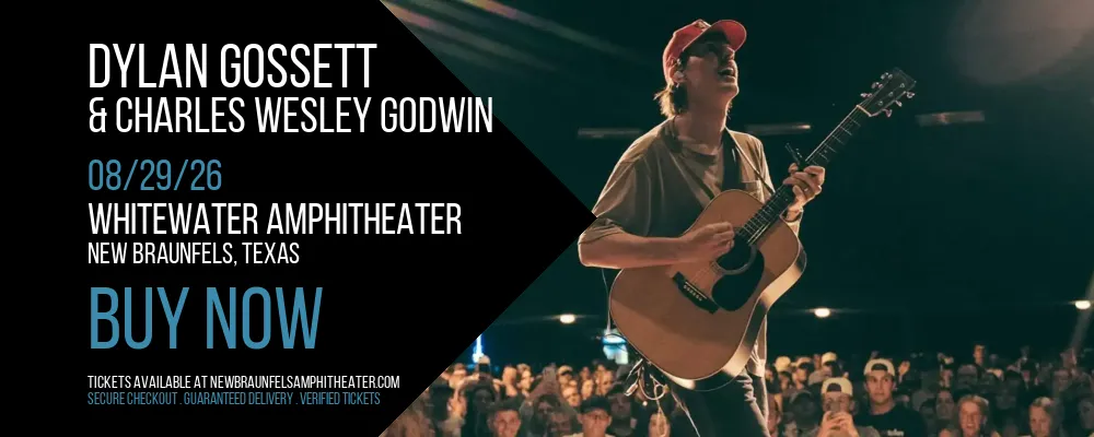 Dylan Gossett & Charles Wesley Godwin at WhiteWater Amphitheater
